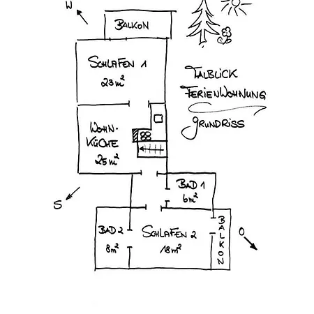 With 2 Bedrooms Vakantiehuis